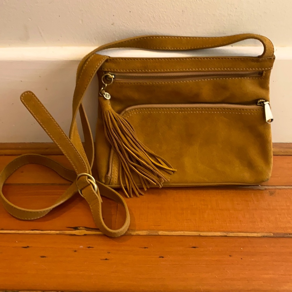 Camel Leather Hobo bag